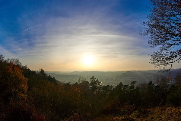 Marburg (DE), Lahnberge, Aussicht -- 2014 -- 7859