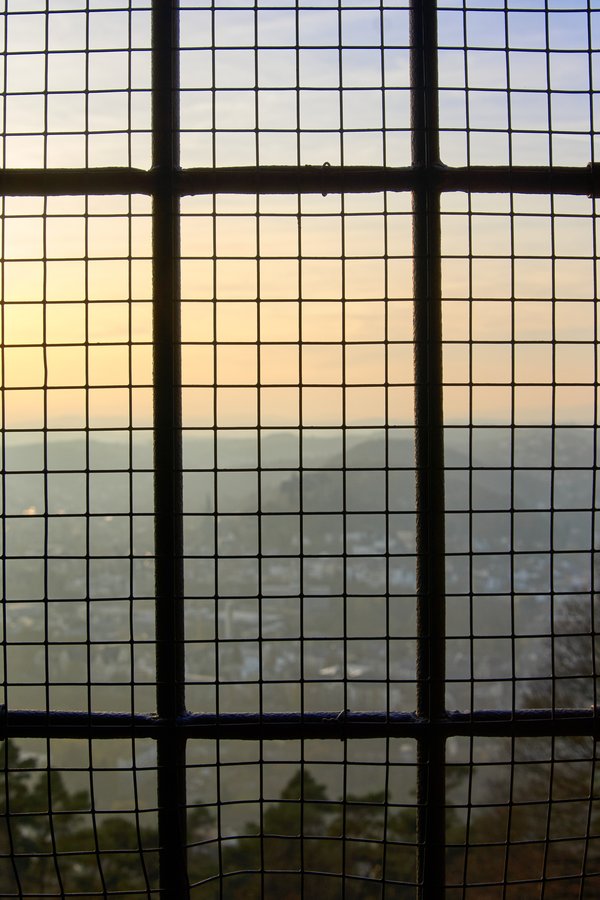 Marburg (DE), Spiegelslustturm, Aussicht -- 2014 -- 7881