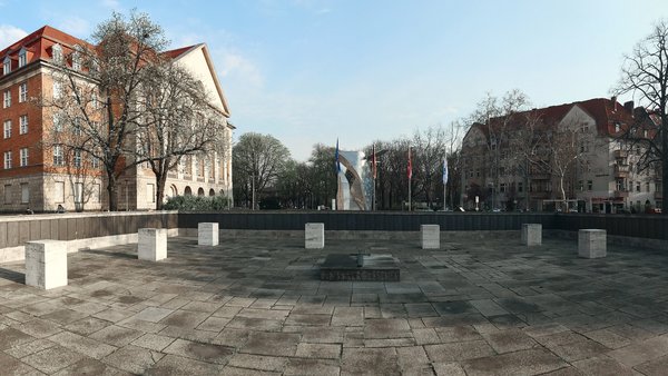 Berlin (DE), Kriegerdenkmal an der Nonnendammallee -- 2019 -- 7083
