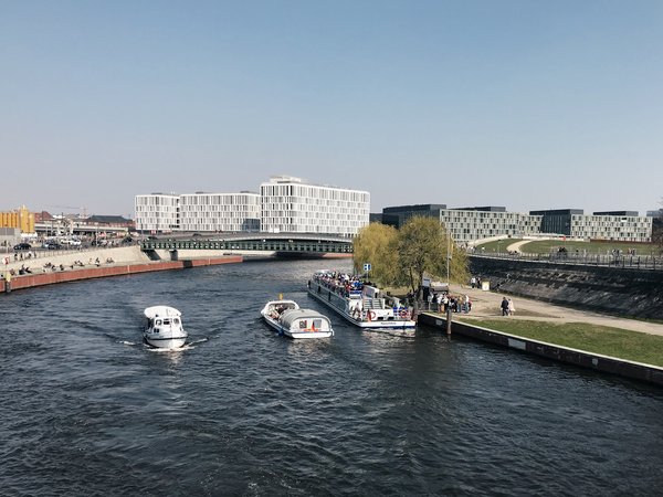 Berlin (DE), Spree von Moltkebrücke -- 2019 -- 7152