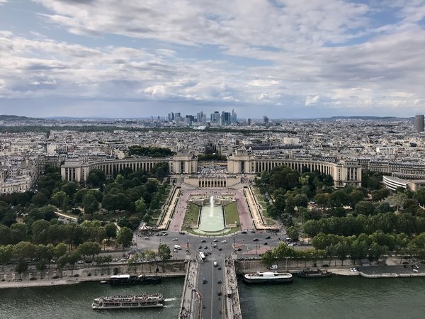 Paris (FR), Palais de Chaillot vom Eiffelturm -- 2019 -- 2368