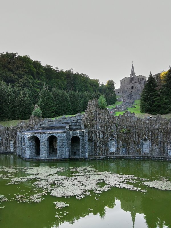 Kassel (DE), Bergpark Wilhelmshöhe, Neptungrotte -- 2020 -- 171700