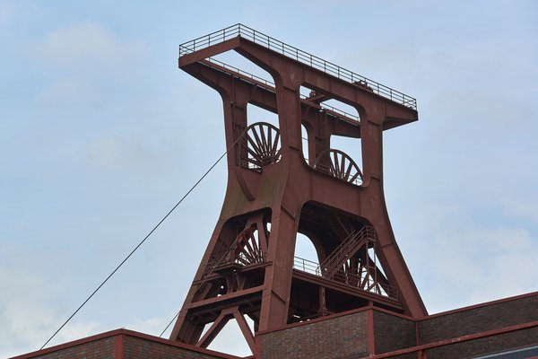 Essen (DE), Zeche Zollverein, Schacht XII -- 2022 -- 0001