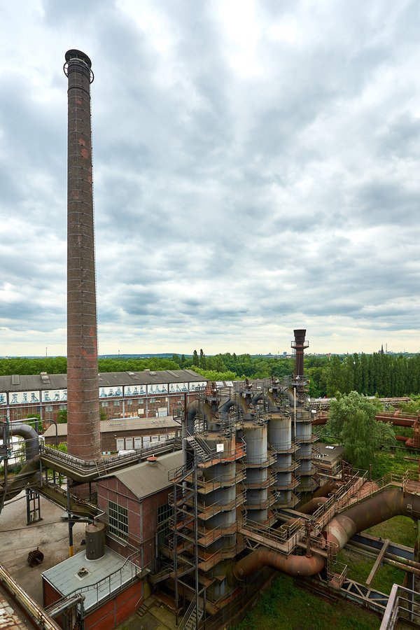 Duisburg (DE), Landschaftspark Nord, Hochofen 5, Aussicht -- 2022 -- 0092
