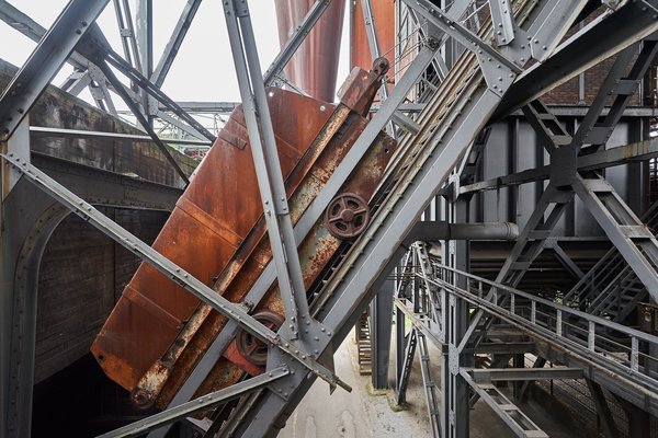 Duisburg (DE), Landschaftspark Nord, Förderwagen -- 2022 -- 0118