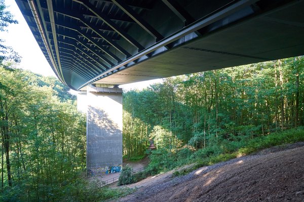 Mülheim an der Ruhr (DE), Mintarder Brücke -- 2022 -- 0146