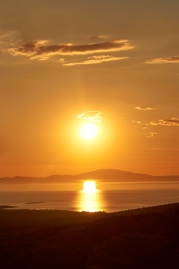 Pag (HR), Sonnenuntergang -- 2022 -- 0122