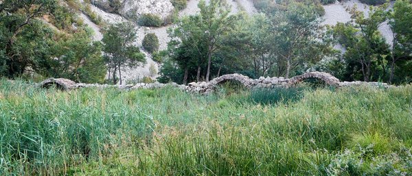 Zadar (HR), Krupa-Canyon, Kudin-Brücke -- 2022 -- 0175