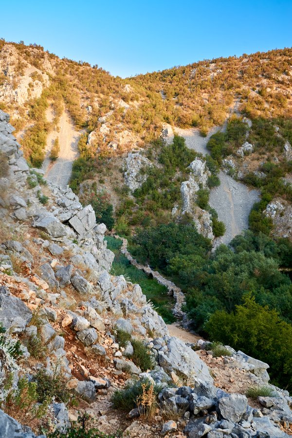 Zadar (HR), Krupa-Canyon, Kudin-Brücke -- 2022 -- 0193
