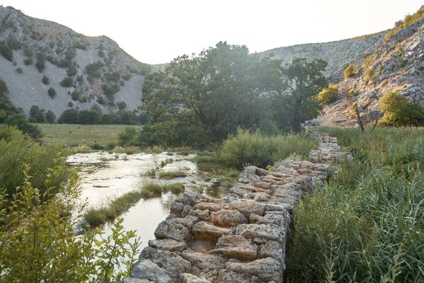 Zadar (HR), Krupa-Canyon, Kudin-Brücke -- 2022 -- 0130