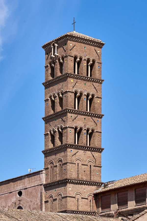 Rom (IT), Forum Romanum, Kirche "Santa Francesca Romana" -- 2024 -- 0320