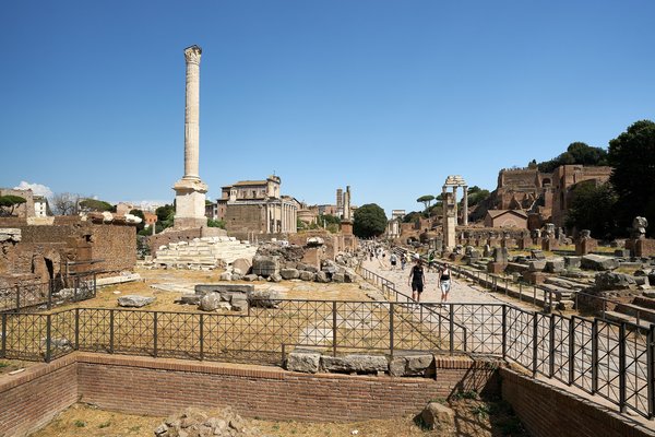 Rom (IT), Forum Romanum -- 2024 -- 0419