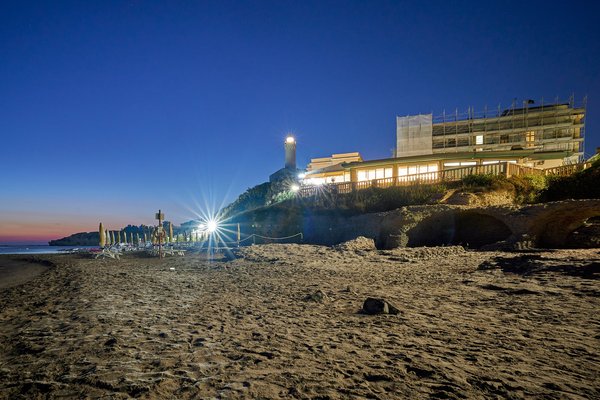 Anzio (IT), Strand & Leuchtturm -- 2024 -- 0694