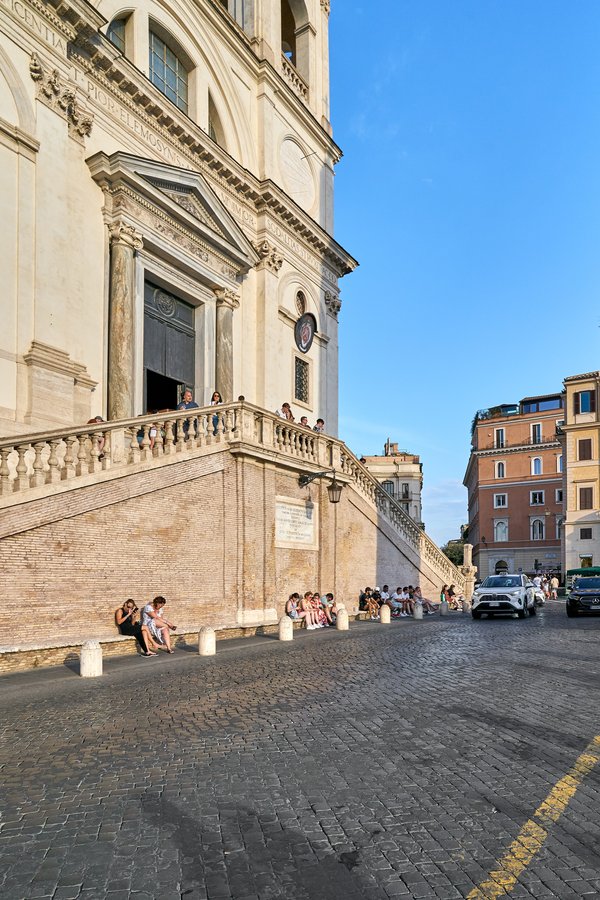 Rom (IT), Piazza della Trinità dei Monti -- 2024 -- 0557