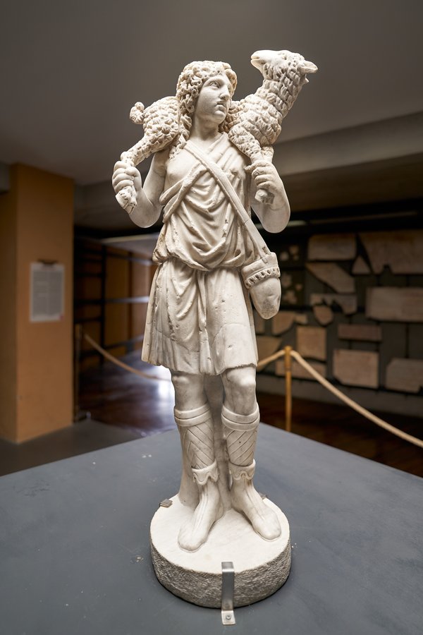 Vatikanstadt (VA), Vatikanische Museen, Museo Pio Cristiano, Der gute Hirte -- 2024 -- 0264