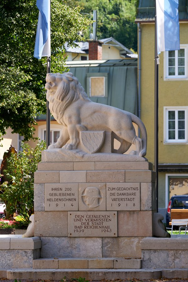 Bad Reichenhall (DE), Kriegerdenkmal -- 2024 -- 0028