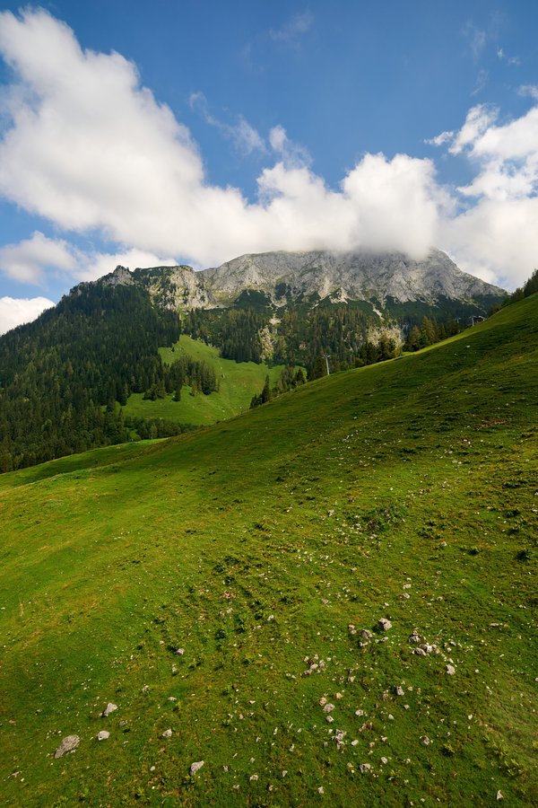 Schönau am Königssee (DE), Göll von Westen -- 2024 -- 0136