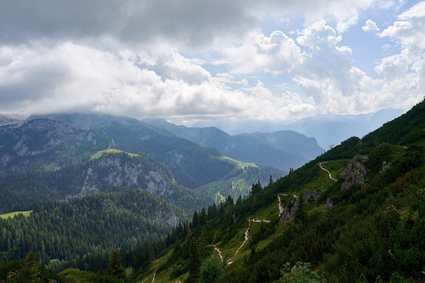 Schönau am Königssee (DE), Hagengebirge vom Jenner -- 2024 -- 0213