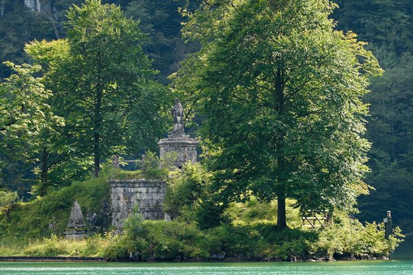 Schönau am Königssee (DE), Christlieger, Nepomukstatue -- 2024 -- 0669