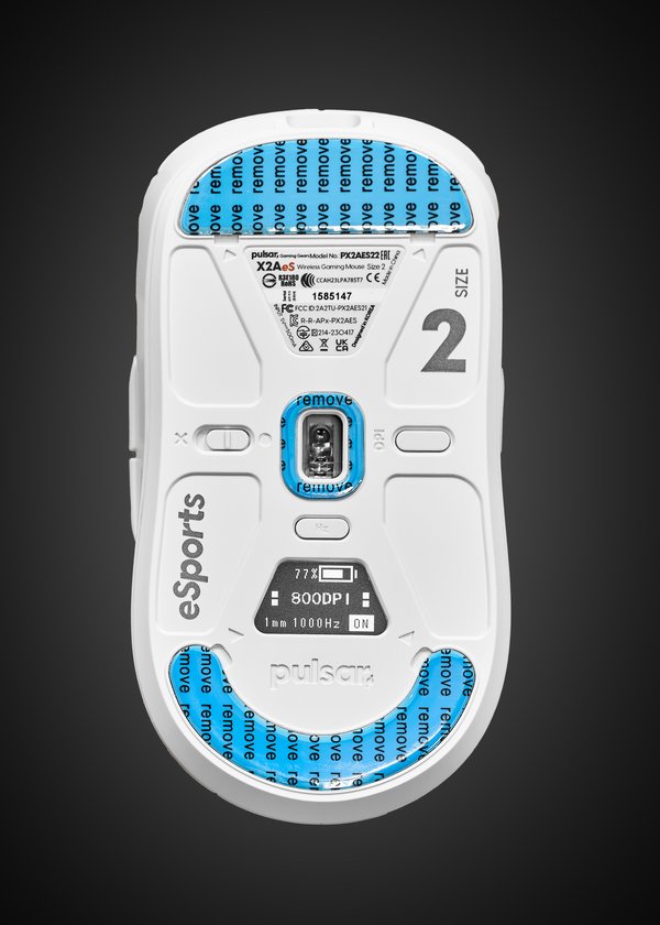 Pulsar X2A eS, Unterseite mit OLED -- 2025 -- 0136